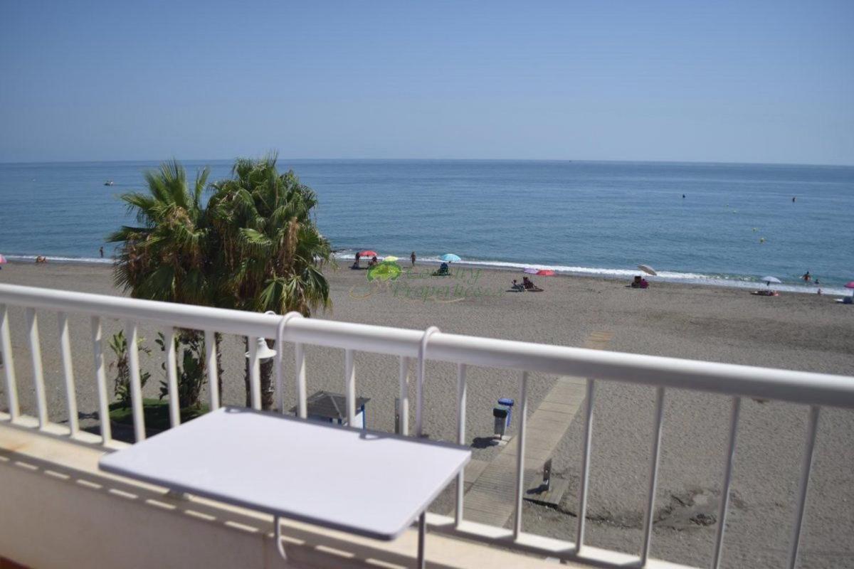 Algarrobo Costa Primera Linea De Playa Duplex Exterior foto